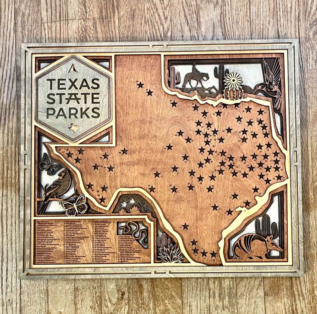 Texas State Parks Map