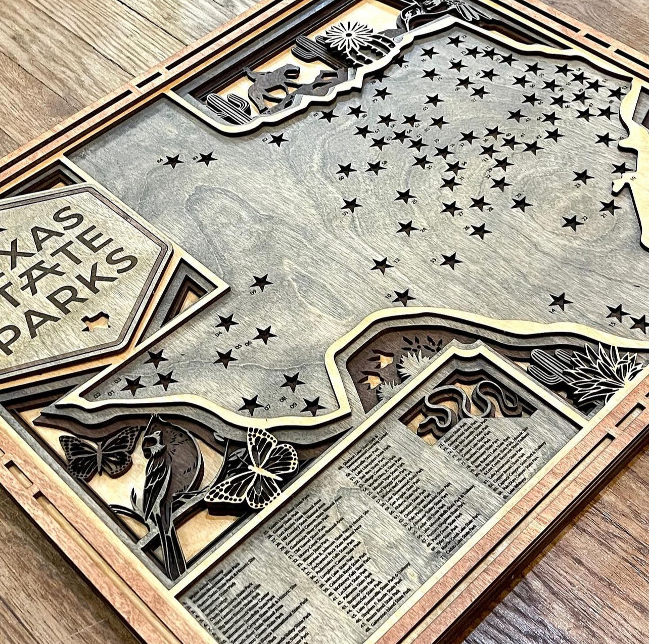 Texas State Parks Map