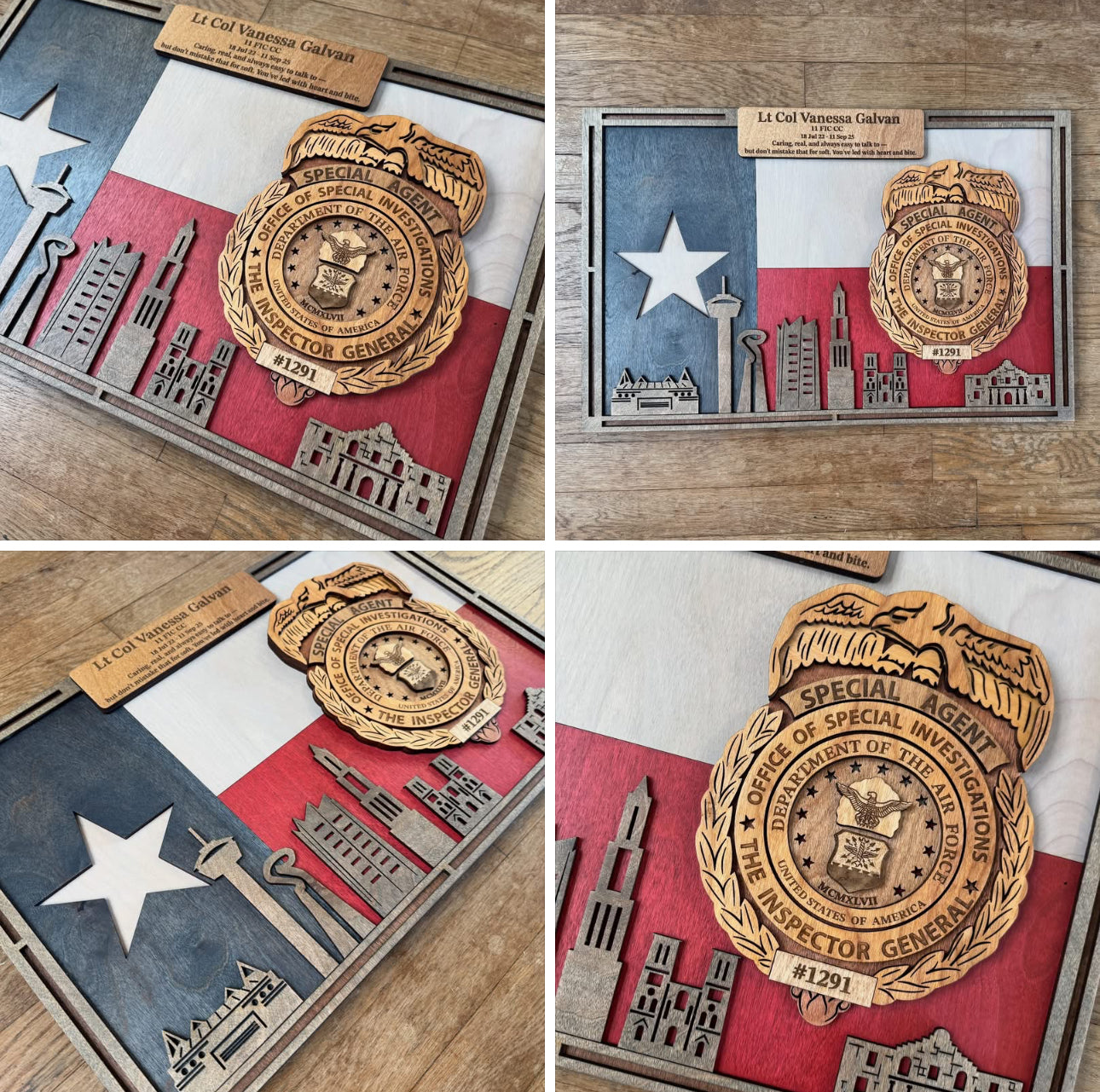 Custom Plaques / Military & First Responder