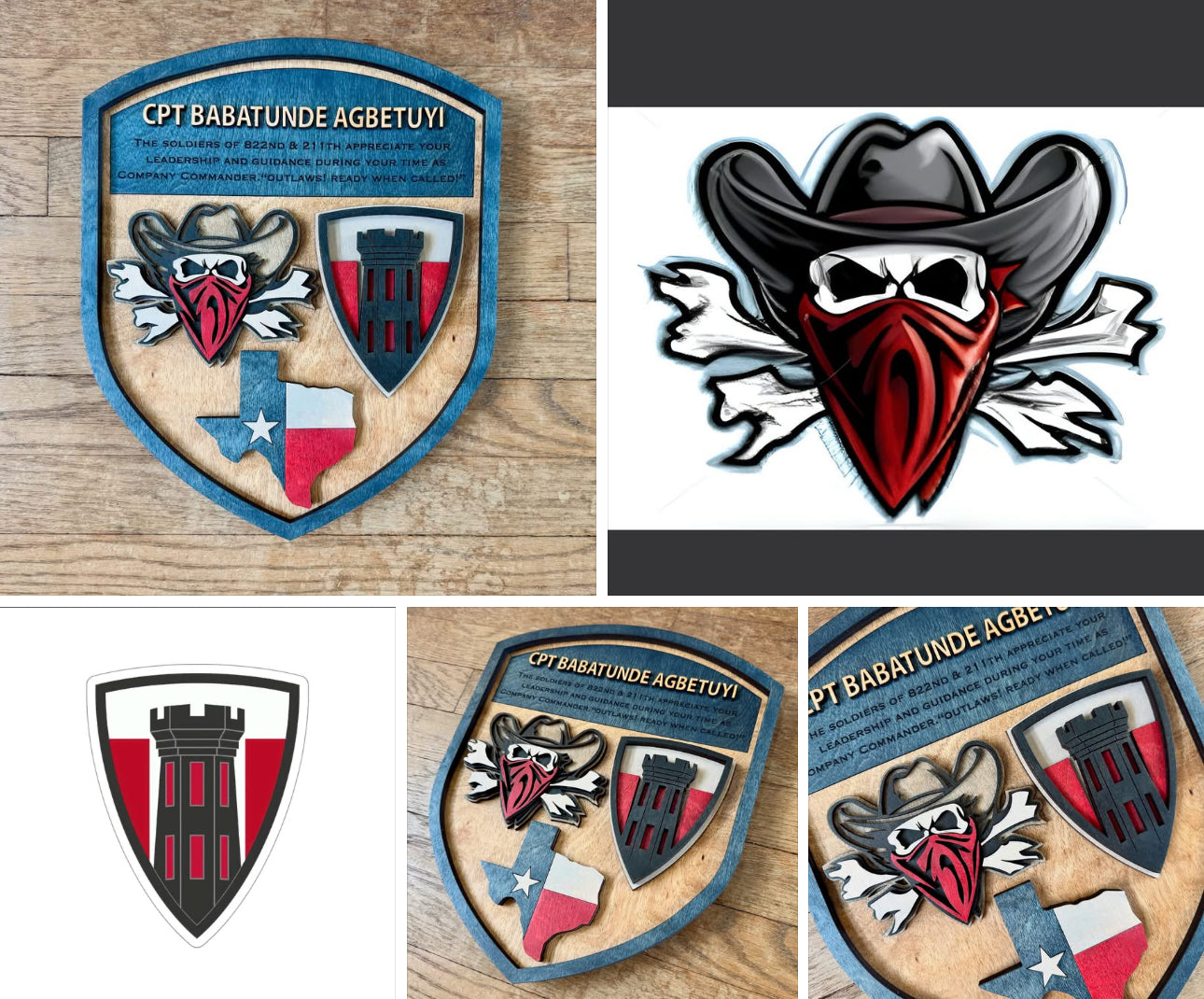 Custom Plaques / Military & First Responder