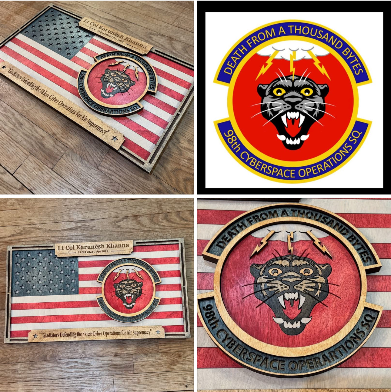 Custom Plaques / Military & First Responder