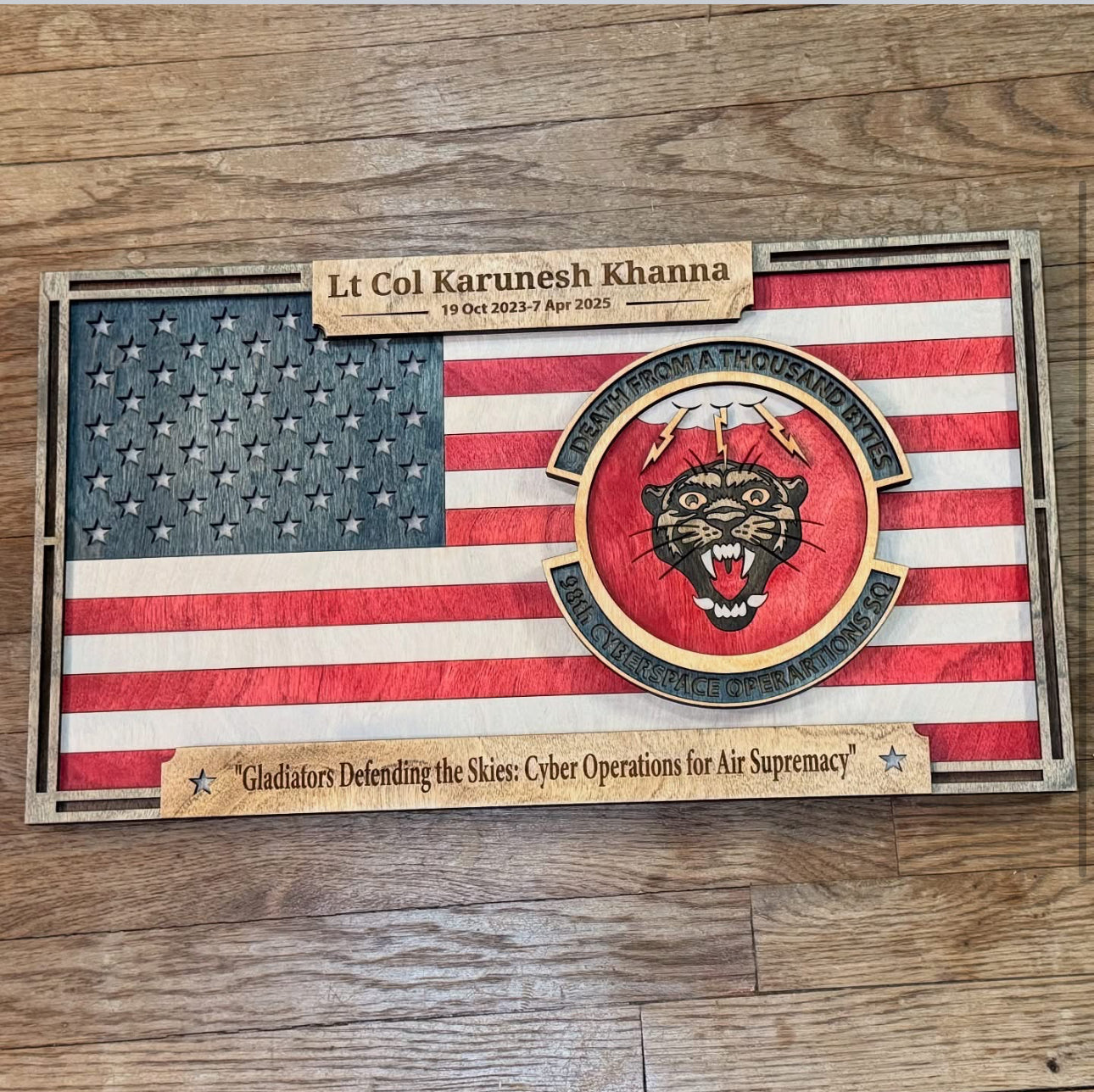 Custom Plaques / Military & First Responder