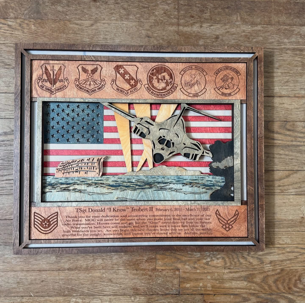 Custom Plaques / Military & First Responder