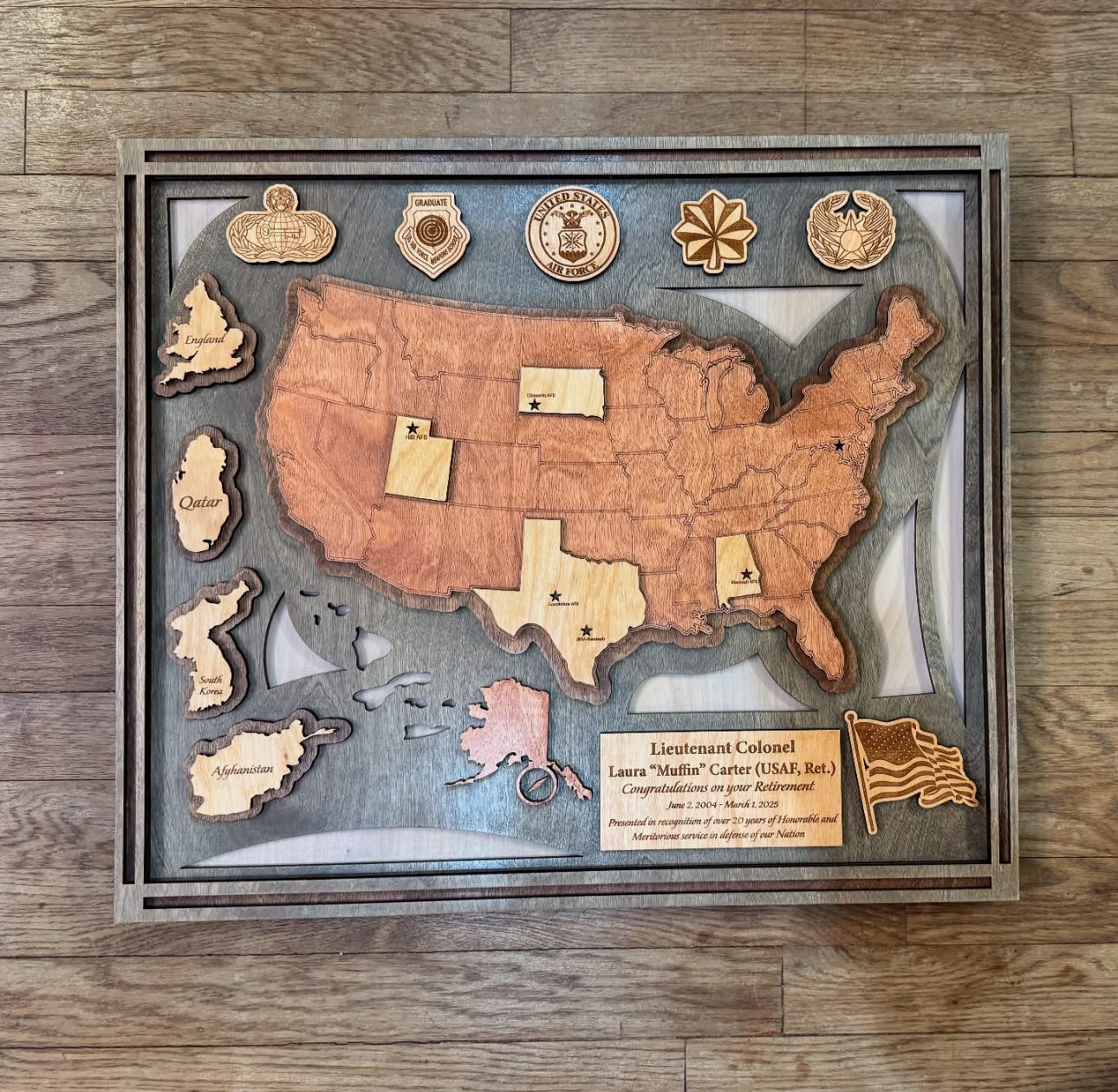 Custom Plaques / Military & First Responder