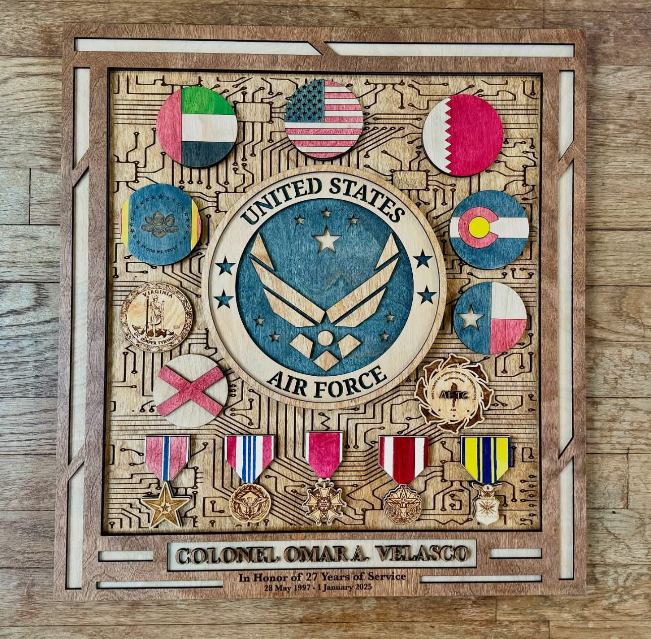 Custom Plaques / Military & First Responder