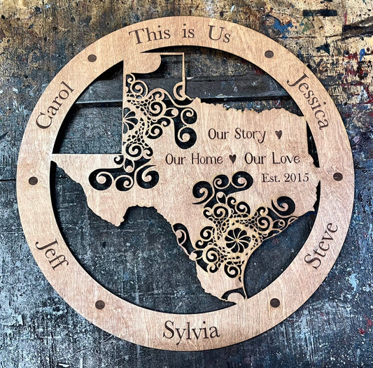 22" This is US Texas Round