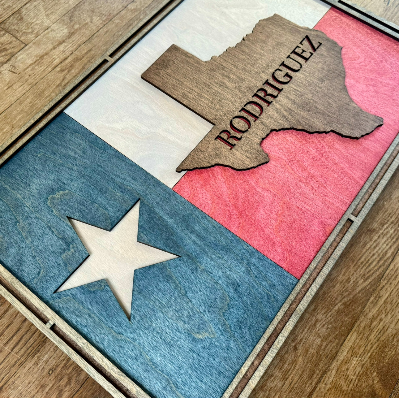 Texas Custom Flags Custom Texas Flag with Family Name – Dusty Saw Designs
