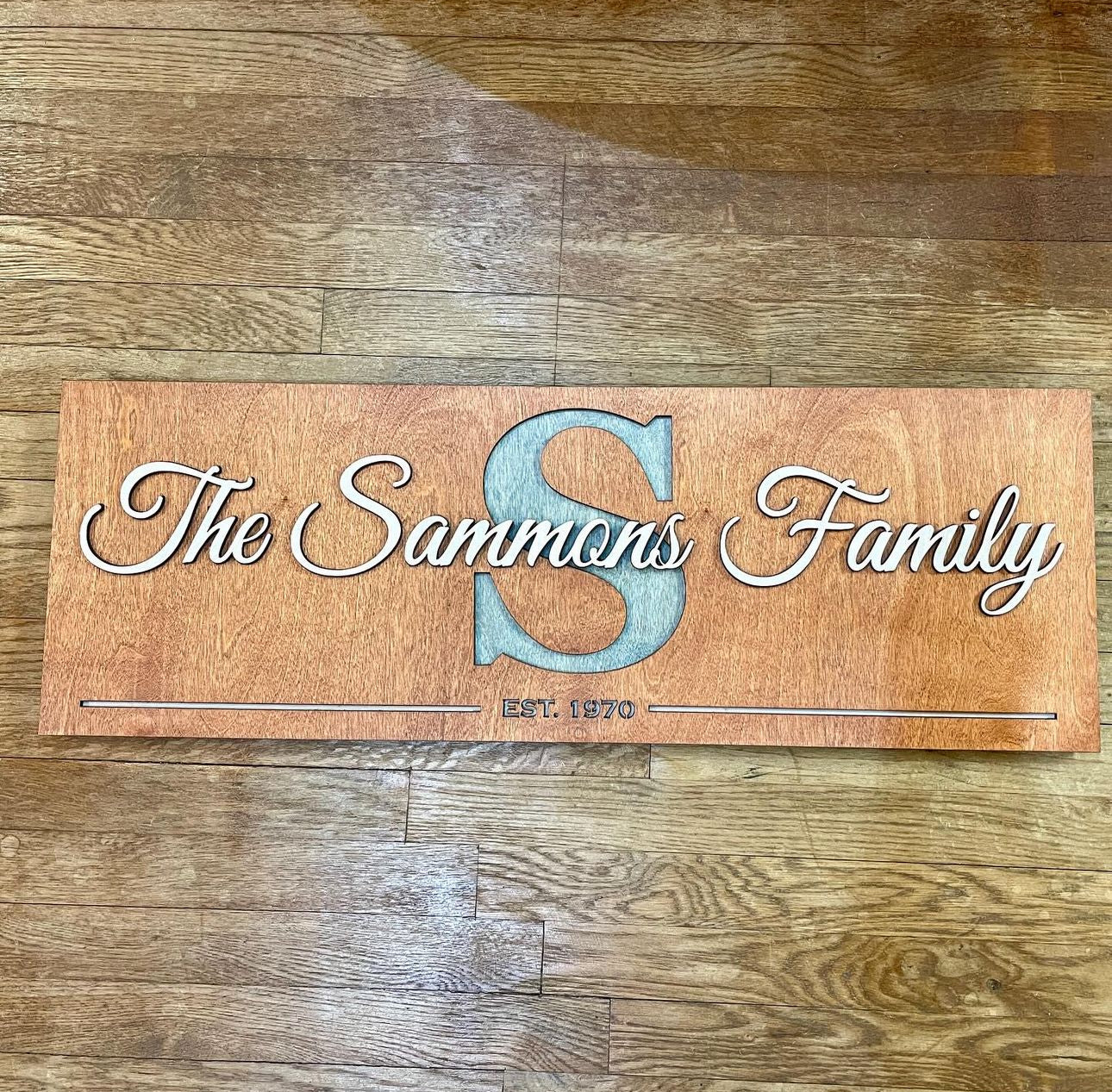 Custom Family Name Signs – Dusty Saw Designs