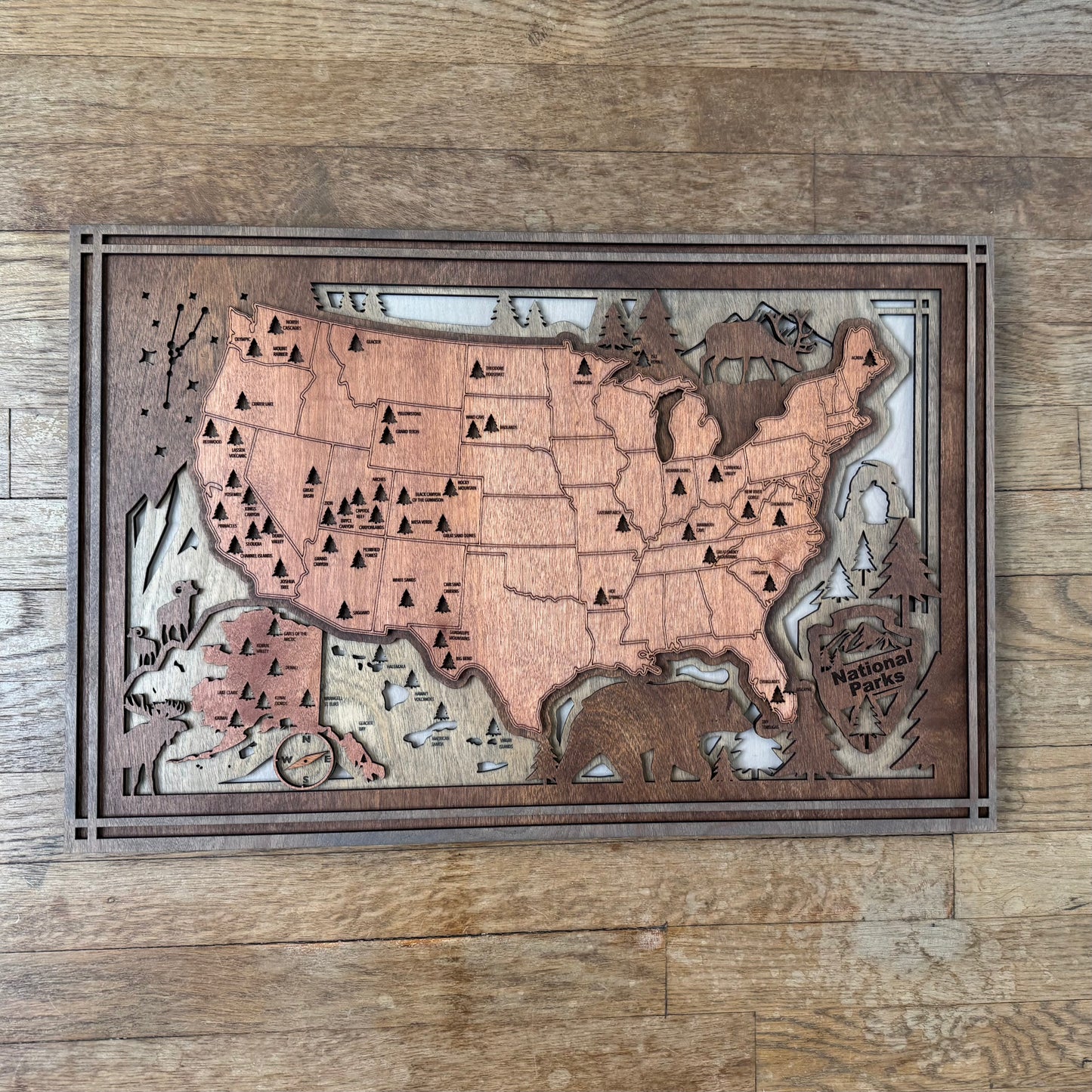 National Parks Map