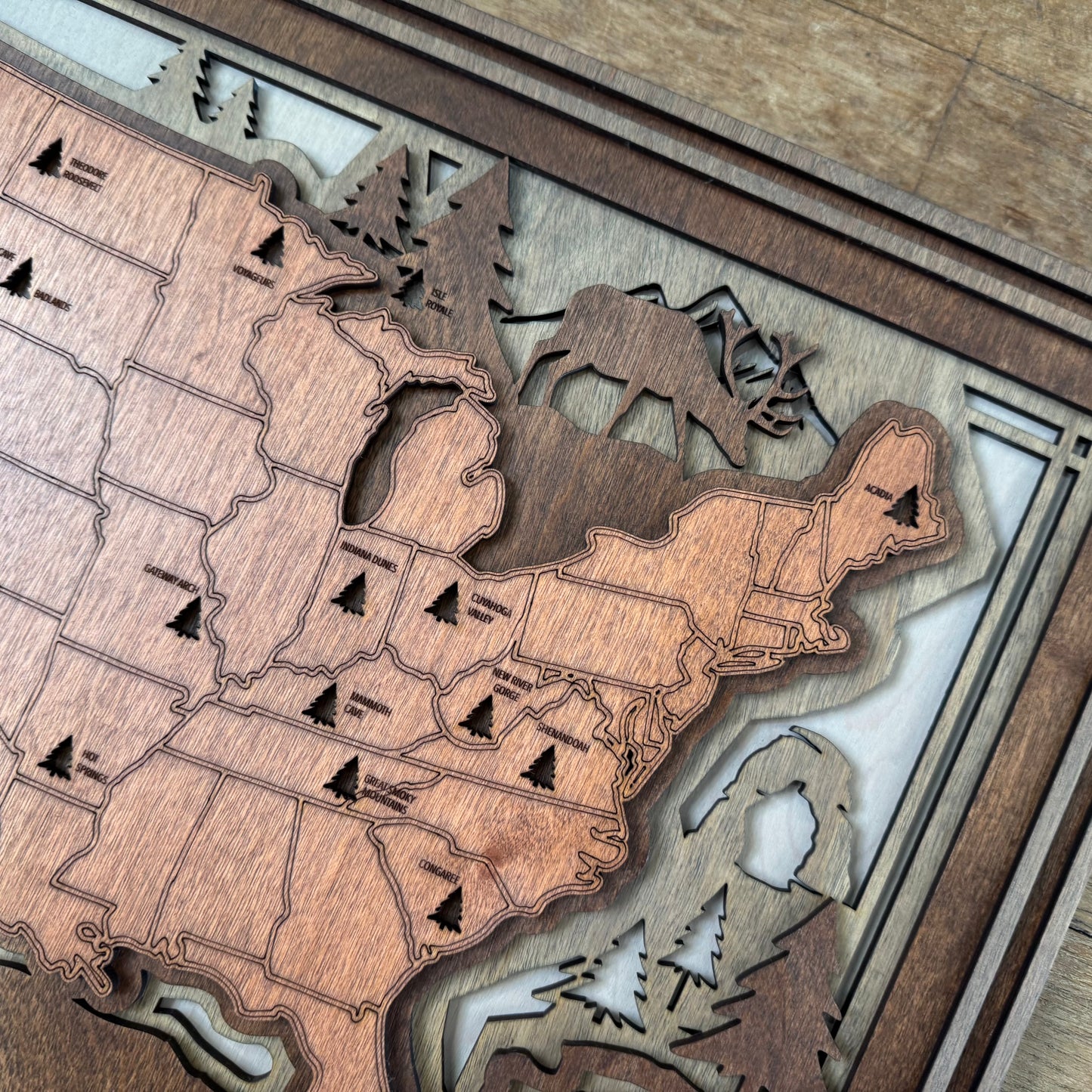 National Parks Map