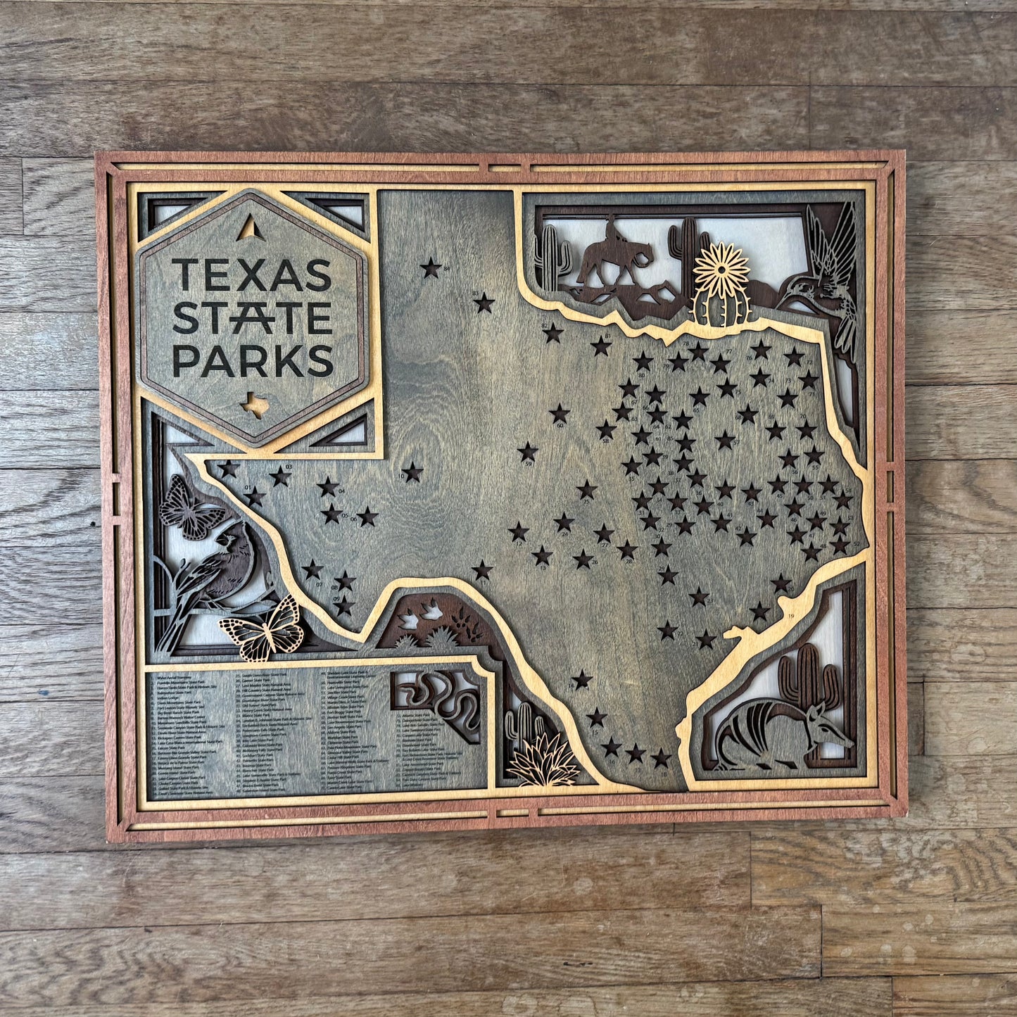 Texas State Parks Map