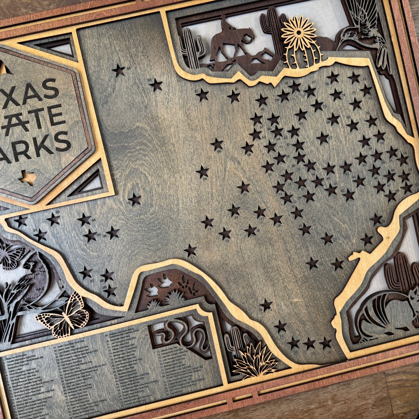 Texas State Parks Map