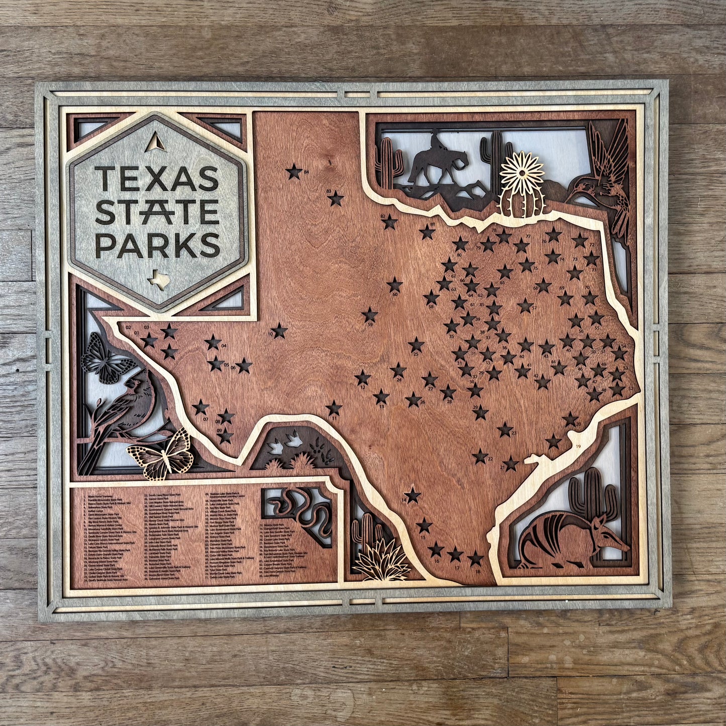 Texas State Parks Map