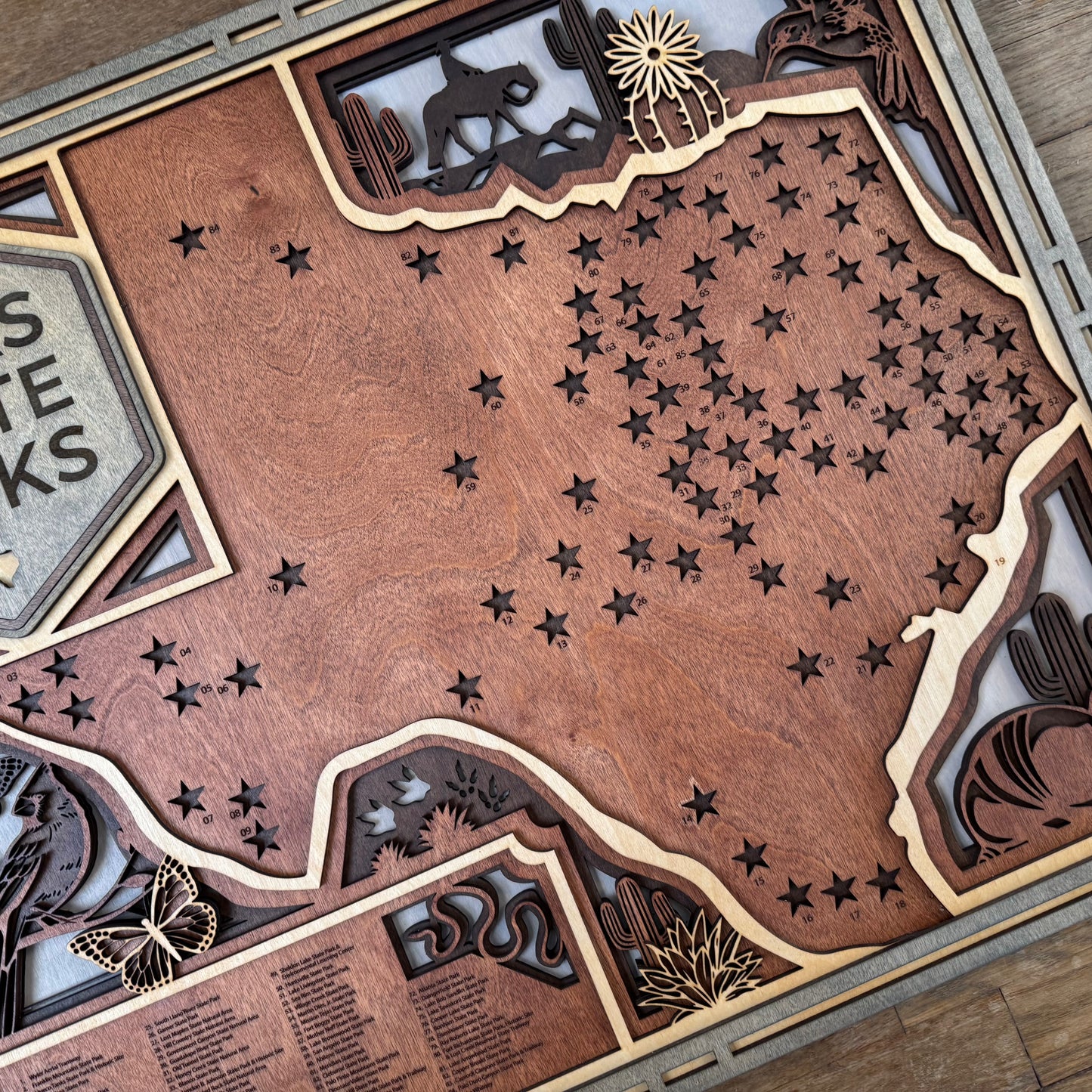 Texas State Parks Map