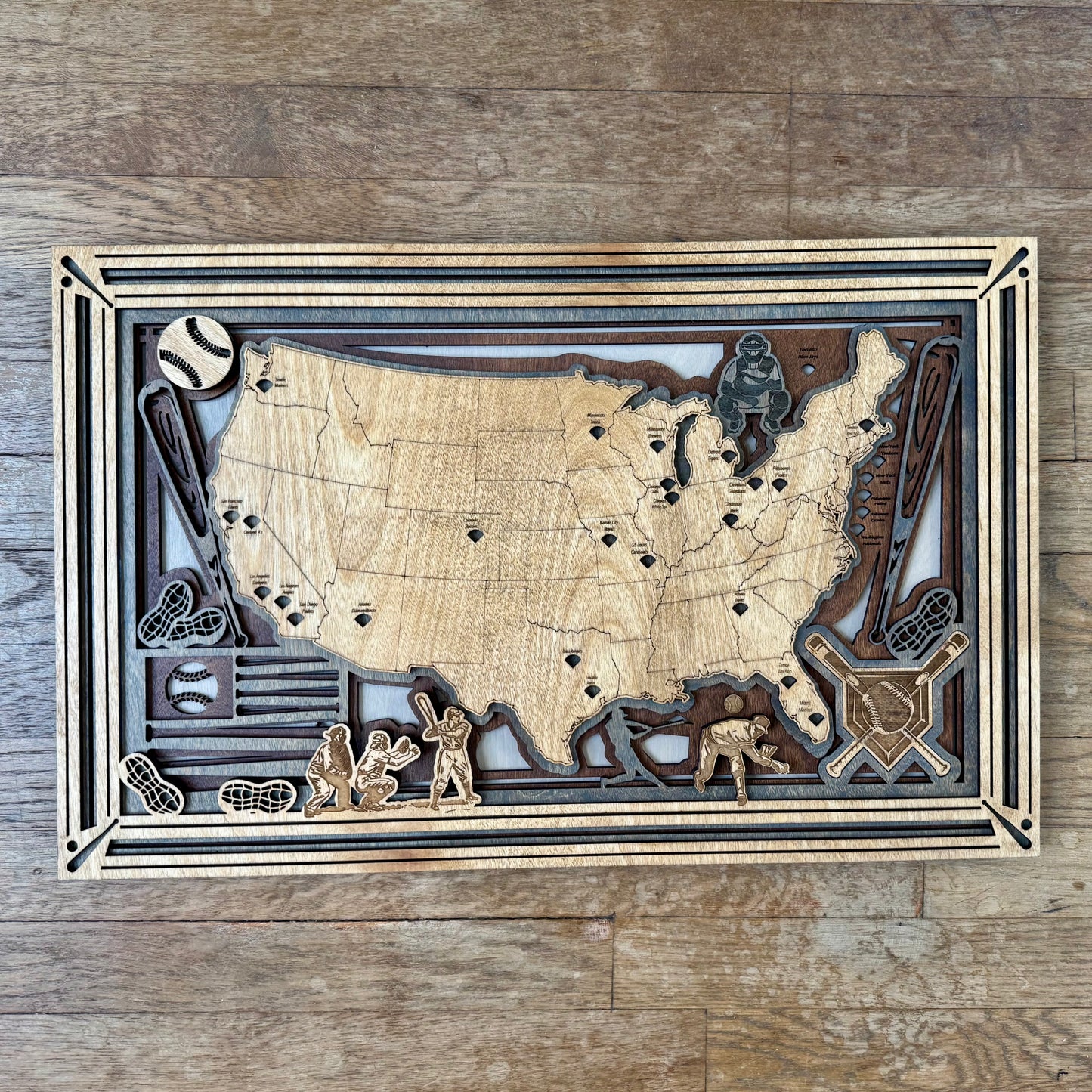 MLB - Baseball Parks Map