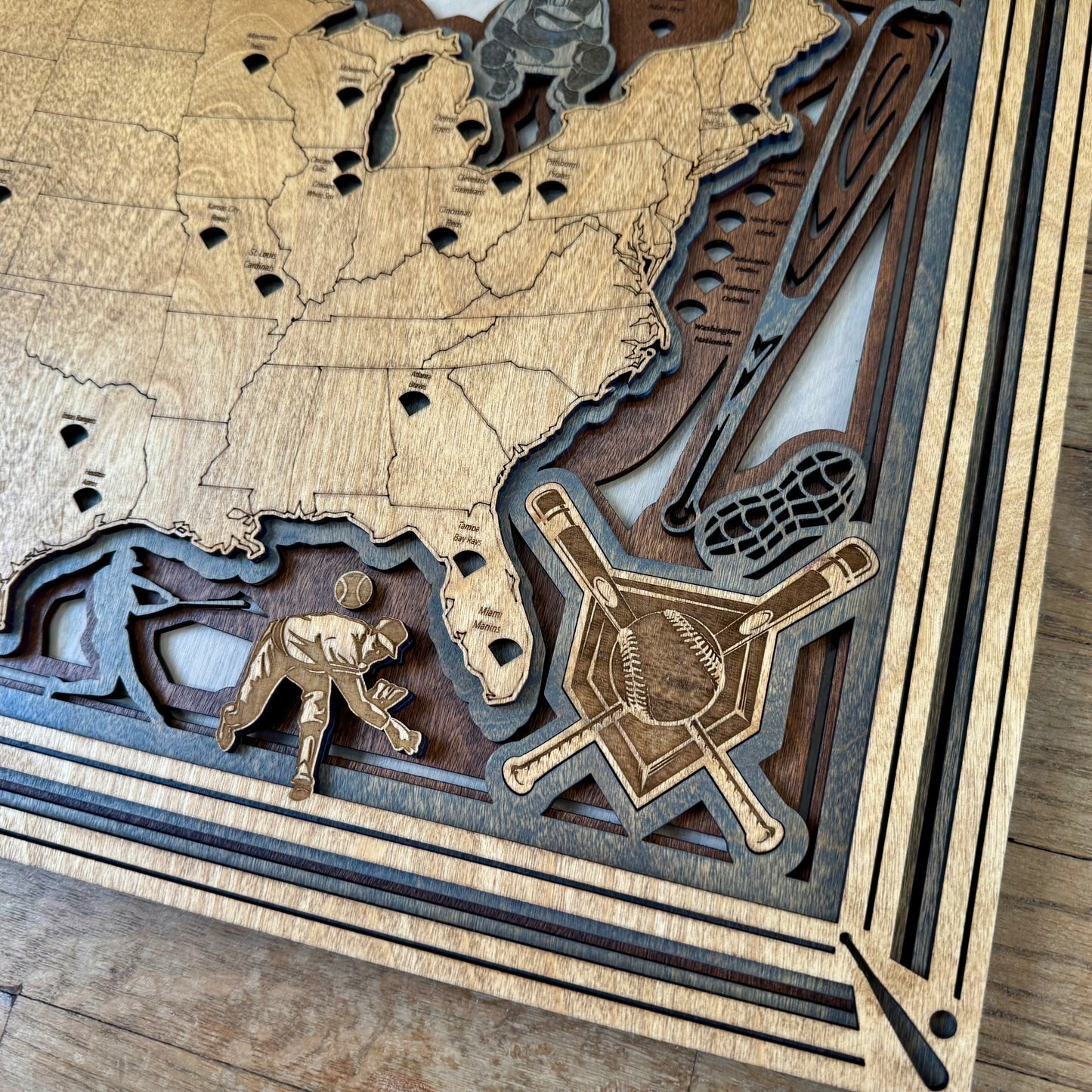 MLB - Baseball Parks Map