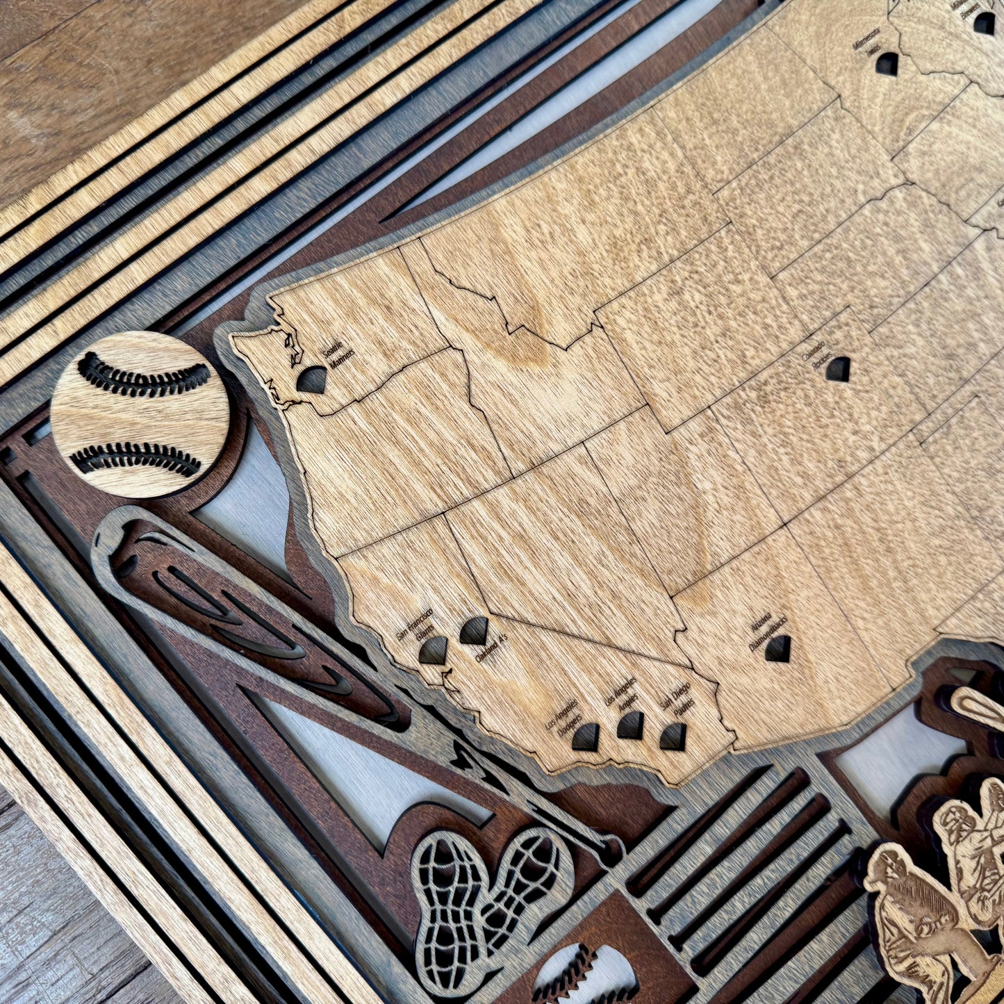 MLB - Baseball Parks Map