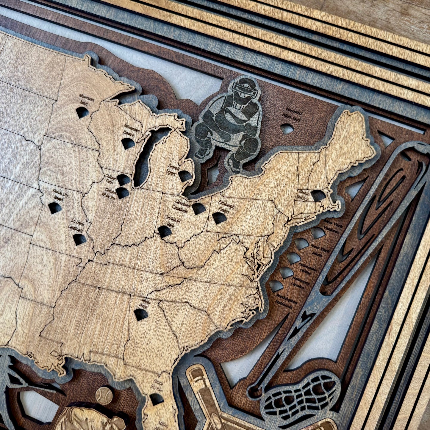 MLB - Baseball Parks Map