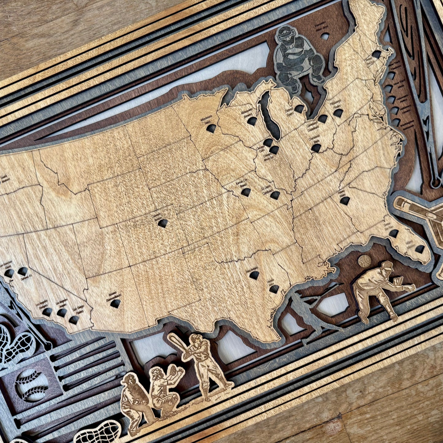 MLB - Baseball Parks Map