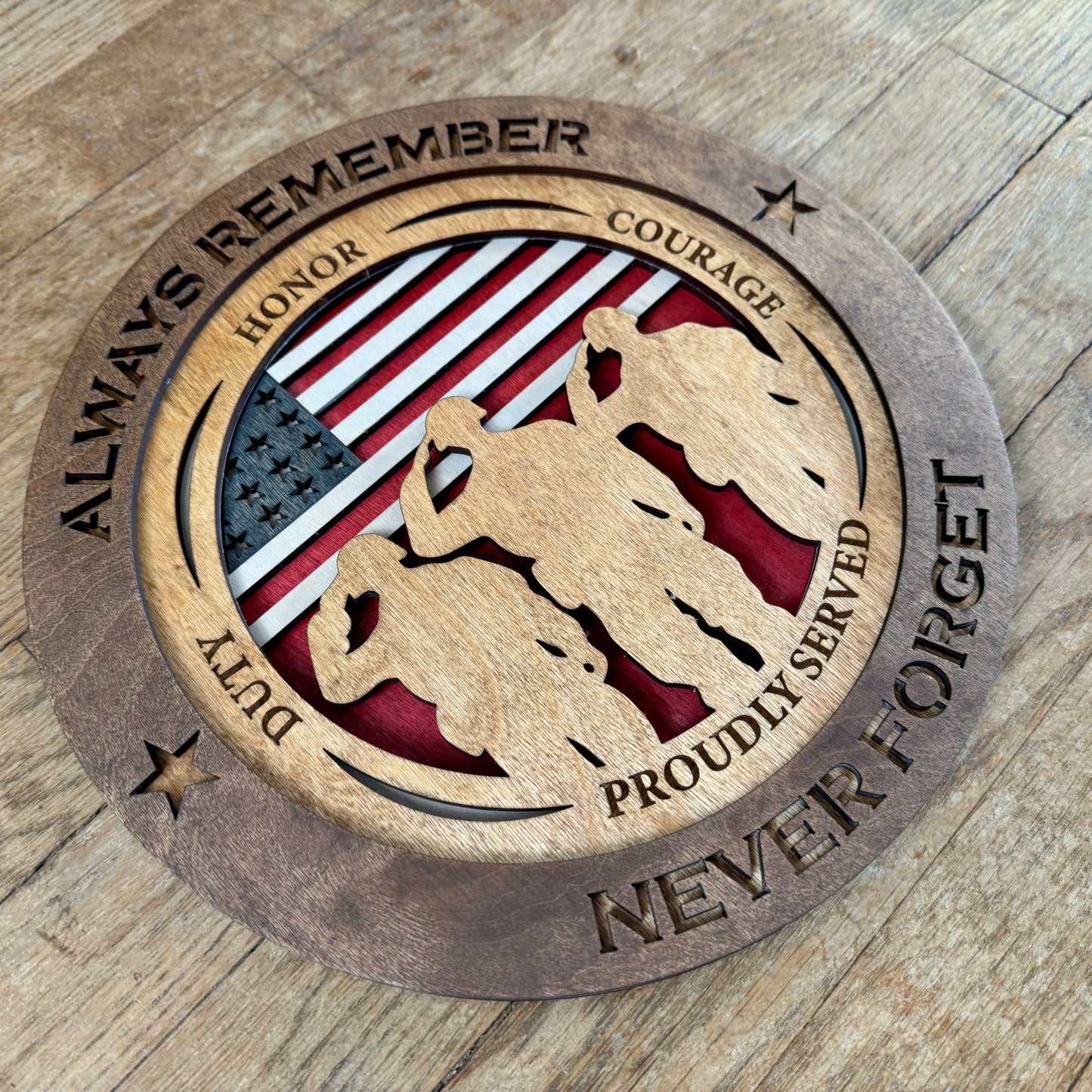Always Remember - Veteran Plaque