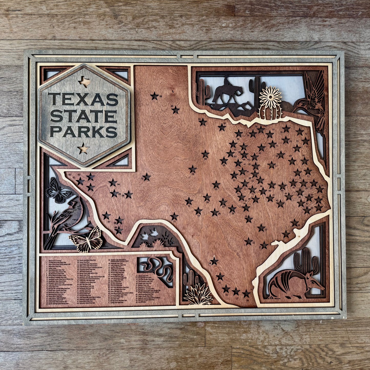 Texas State Parks Map