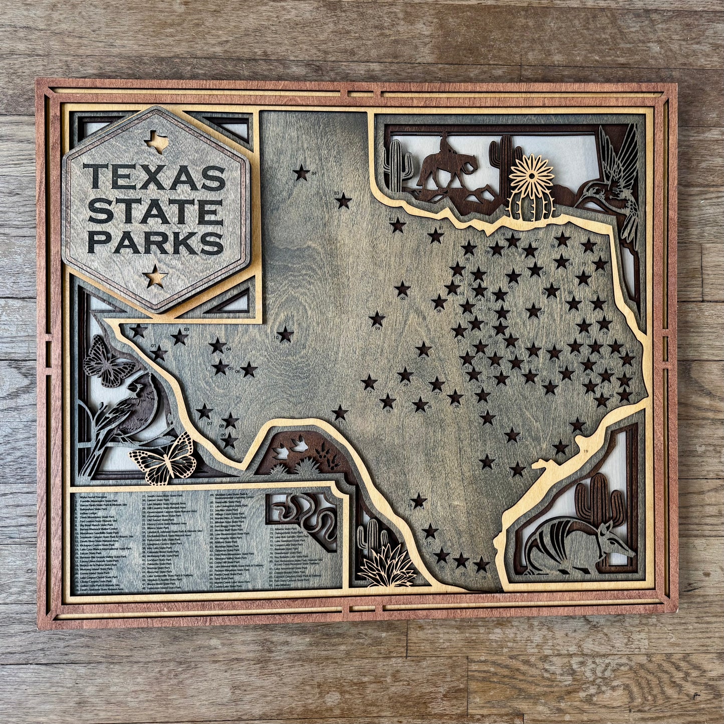 Texas State Parks Map