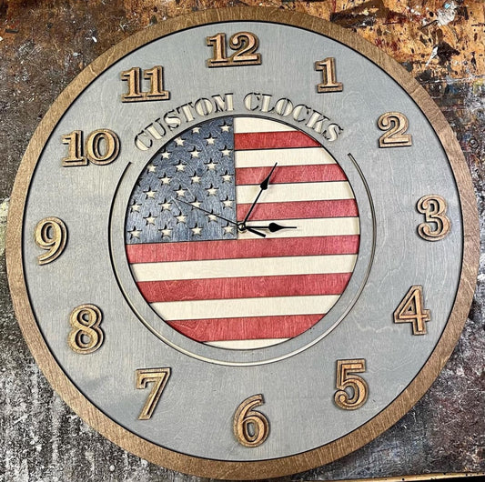 Custom Clock made your way