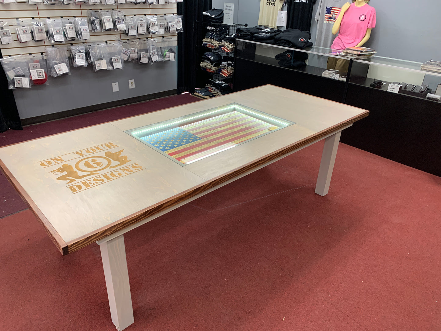 Custom Retail Store Table for - On Your 6 Designs
